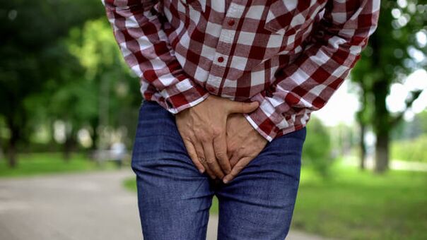 Symptome einer Prostatitis bei Männern